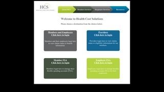Health Cost Solutions - Choose your destination