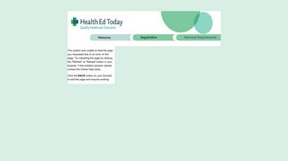 www.healthedtoday.ecollege.com/