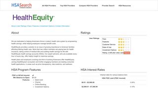 HealthEquity - HSA Search