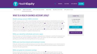 What is a health savings account (HSA) - HealthEquity