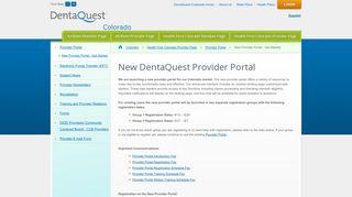 New Provider Portal - Get Started - DentaQuest