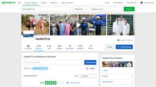Health First Reviews in Melbourne, FL | Glassdoor