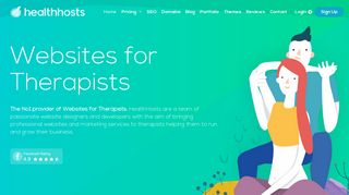 Websites for Therapists - HealthHosts - Web Design for Therapists