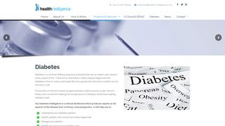 Diabetes | Health Intelligence