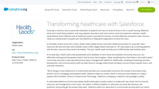 Health Leads - Salesforce.org