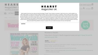 Women's Health Magazine Subscription | Hearst UK Official Online Store