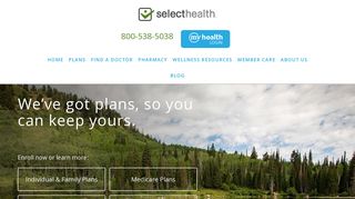 SelectHealth: Health Insurance Utah & Idaho