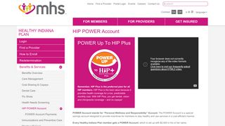 HIP POWER Account | MHS Indiana