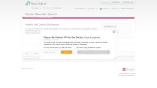 Dental Provider Search - Health Net