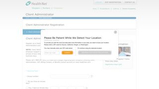 Registration - Health Net
