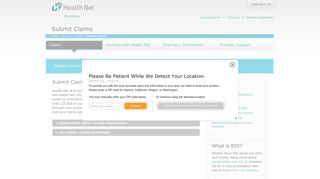 Submit Claims - Health Net