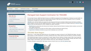 TRICARE West Region - Health Net Federal Services