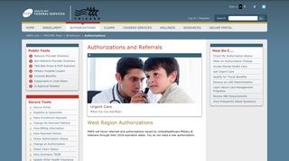 Authorizations - Health Net Federal Services