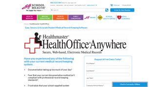 Healthmaster HealthOffice - School Health