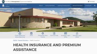 Health Insurance - psers - PA.gov