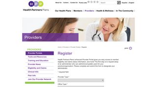 Register | Health Partners Plans