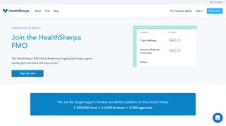 FMO Features - HealthSherpa | Fast, Easy Obamacare Enrollment