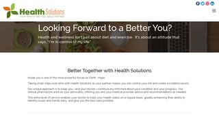For Participants — Health Solutions