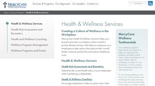 Health & Wellness - Business Health Solutions - Cedar Rapids, IA ...
