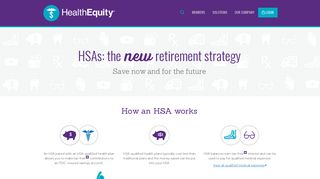 Health savings account (HSA) | HealthEquity