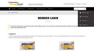 Member login - Commonwealth Bank Group Super