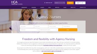 Agency Nurses - Healthcare Australia