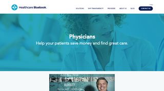 Healthcare Bluebook - Sign In Front
