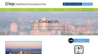 Contact | Healthcare Compliance Pros