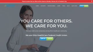 Ohio HealthCare Federal Credit Union – We Care Because You Care