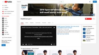 HealthCare.gov - YouTube
