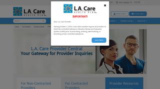 Provider Sign In | L.A. Care Health Plan