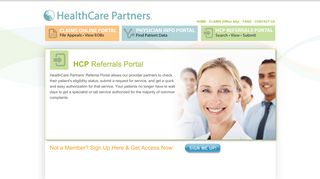 HCP Referrals Portal - HCP Connect