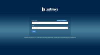 Benefit Login - Healthcare Services Group