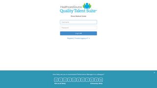 Suite Log On | HealthcareSource