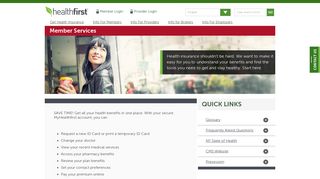 Member Services | Healthfirst