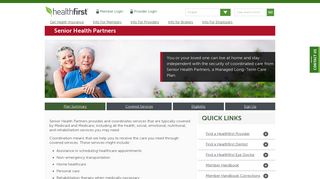 Senior Health Partners | Medicaid & Medicare Services | Healthfirst