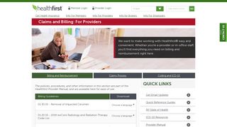 Healthfirst Claims & Billing For Providers | Healthfirst