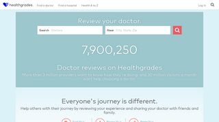 Review Your Doctor - Healthgrades