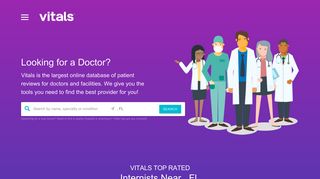 Vitals.com: Find a Doctor, Doctor Reviews & Ratings