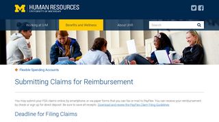 Submitting Claims for Reimbursement | Human Resources University ...