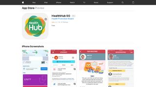 HealthHub SG on the App Store - iTunes - Apple