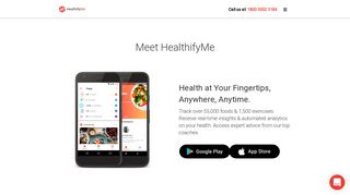 HealthifyMe Indian Calorie Counter & Calorie Calculator App