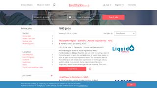NHS Jobs and Vacancies - Healthjobs.co.uk
