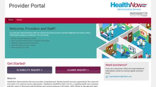 Provider Portal - Healthspace