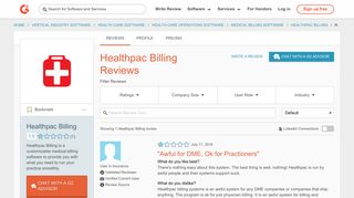Healthpac Billing Reviews | G2 Crowd