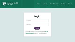 Document Library Login | Southern Health Partners