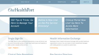 One Health Port | One Health Port