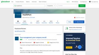 HealthPort - Poor management, poor company overall. | Glassdoor