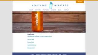 Employees - HealthPRO Heritage