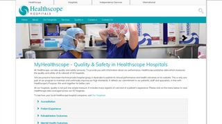 Healthscope Hospitals :: My Healthscope